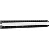 Righello da lettura da 22 cm con ingrandimento 2x, versatile, con indicatori