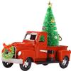 Decorazione per auto rossa natalizia, decorazione per camion di Natale, per