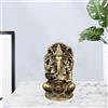 Rara statuetta di rame Ganesha India Elephant God Buddha Home Portico Desk