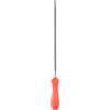 QUARKZMAN Lima Per Motosega, 4mm (5/32-inch) Lima Rotonda Per Affilatura Con Impugnatura In Plastica Per Affilatura, Smerigliatura E Lucidatura Della Catena Della, Arancione, Grigio