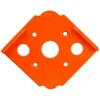zeroupshop Modello per router per lavorazione del legno con opzioni di raggio R15 R20 R25 R30 R35 R40 R50 e indicatori di scala chiari e leggibili (R10-R15)