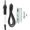 Zeroupshop Kit di maniglie per saldatore da 907 a T12 V2.1S per stazione digitale STM32, impugnatura in plastica leggera e metallo per riparazioni di saldatura (bianco)
