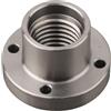 zeroupshop Piastra frontale in acciaio di grado industriale per tornio per legno con filettatura standard da 1 pollice 8 TPI per uso intensivo ripetuto (5,1 cm)