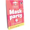 IROHA NATURE - Mask Party - Kit di 3 maschere facciali Tisú coreane | fito-retinolo, vitamina C e ceramide, rassodante, illuminante e riparatrice, cura della pelle vegana per tutti i tipi di pelle