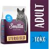 Smilla Multipack risparmio! 2 x 10 kg Smilla Crocchette per gatti - Adult Sterilised con Pesce