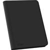 Ultimate Guard 8 Pocket Zipfolio Xenoskin Nero