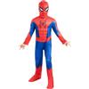Rubie's Rubies Costume ufficiale di Spider-Man Delux per bambini, taglia 7-8 anni