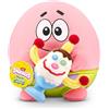 Snackles, peluche personaggio SpongeBob Squarepants da 35 cm di ZURU, peluche con accessorio snack(PATRICK STAR)