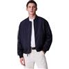 Calvin Klein Uomo Bomber Jeans Hero con Zip, Blu (Dark Sapphire), XL