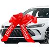 Zyluniy Fiocco per Auto Grande Rosso 58 cm 23, Fiocco Regalo Gigante prestampato con Buon Compleanno, Fiocco Regalo Grande, Fiocchi per Auto e Confezioni Regalo (Rosso)