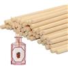 ANDSHUAI 50 Pezzi Bastoncini per Diffusori,Natural Color,Bastoncini in Legno,Fragranza di Olio Essenziale,Rattan Naturale,25cmx3mm,per Profumatori Ambiente,per Camera,Spa,casa e Ufficio