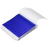 QUARKZMAN 200 Fogli di Foglia Oro Finto, 3.3x3.7 Fogli di Carta Variegata per Artigianato, Cornici per Foto, Unghie E Decorazioni Artistiche Fai da Te, Blu Scuro