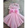 I FIOCCHI NASCITA DI GIORGIA Fiocco Personalizzato con Nome Sogno INCANTATO Regalo Nascita (Rosa Baby)