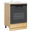 vidaXL Armadietto SKI Marrone Miele 60 x 46 x 81 cm Pino massello, Soggiorno, mobile rettangolare, soluzioni moderne di stoccaggio, design in legno di pino, buffet funzionale, organizer elegante