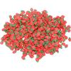 QUARKZMAN Finto Zucchero Colorato, 30G Rosso Fragola Resina Finto Zucchero Fette di Polimeri per Nail Art DIY Crafts Custodie Telefono Shaker Card Riempitivo, Rosso