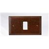 CAL MAGIC PLACCA 1 POSTO IN LEGNO COLORE NOCE 2801