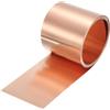 QUARKZMAN Rotolo Di Lamiera Di Rame 2500mm x 50mm x 0.1mm, 2 x 8.2ft 38 Gauge 99.9% Puro Nastro Metallico Di Rame Lamierino Piastra Per Progetti Fai Da Te Elettrici (Multiple Dimensioni)