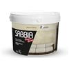 GECKOS Pittura Decorativa per Interni Effetto Sabbia 4 LT Vernice Murale Pronta all'Uso per Pareti Finitura Sabbiata Facile Applicazione Ideale per Soggiorno E Camera Da Letto