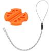 QUARKZMAN Presa Per Cavi Per Cavi Da 6-9mm/0.24-0.35 Pollici 0.3m/1FT/11.8 Pollici Calza Tirante A Maglie Presa Antiscivolo Testa Singola Filo Copertura A Rete Liscio (Argento)