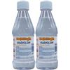 FEI FAN Solvente ACQUARAGIA Radiclor, Ottimo Impiego Nella Diluizione Di Smalti e Vernici Sintetici, Oleosintetici e Cere 375ml (2 Flaconi)