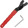 DesertBoy Chiave per Smerigliatrice Angolare Regolabile 8-48 mm Chiave Regolabile per Smerigliatrice Angolare Chiave Angolare Universale per Smerigliatrice con Chiave a Brugola for 4'' 5'' 6'' 7'' 9''
