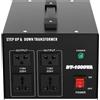 DSYOGX Trasformatore da 220V a 110V Convertitore di tensione Trasformatore di tensione Step Up e Step Down per condizionatori d'aria, frigoriferi, lavatrici e computer (1000W)