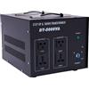 DSYOGX Trasformatore da 220V a 110V Convertitore di tensione Trasformatore di tensione Step Up e Step Down per condizionatori d'aria, frigoriferi, lavatrici e computer (5000W)