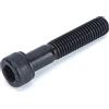 Keple Cilindro Hex Tappo La Testa Viti M8x25 (Quantità da 10) Grado D'acciaio 10.9 Esagono Presa Chiave a Brugola Bulloni Elementi di Fissaggio del Filo Cilindrica DIN912 Nero (8mm x 25mm)
