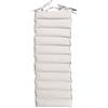 Cuscino Outdoor Imbottito Idrorepellente per Lettino da Esterno 60x180 cm in Poliestere e Policotone Ecrù