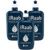 Ha-Ra Hans Raab - Set per la cura completa concentrata originale, 3 x 500 ml, detergente universale per la casa, il giardino e l'auto, economico, versatile e delicato sulla pelle, buon biodegradabile