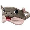 Tanxemery Maschera per occhi in peluche, maschera per carina | Confortevole maschera per gli occhi di ippopotamo - Copriocchi in peluche per, maschera per carina e confortevole per viagg