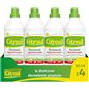 Citrosil Home Protection - Detergente Liquido Pulisci Pavimenti Disinfettante con Vere Essenze di Limone, 900 ml x 4 Pezzi