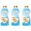 Generico Spuma di Sciampagna Ammorbidente Concentrato Petali di Marsiglia, 36 Lavaggi, Profumo fino a 100 Giorni, Ammorbidente Liquido per Bucato, Neutralizza Odori, Morbidezza Intensa - 3 Unita da 720 ml