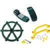 Set altalena da esterno con volante giocattolo per parco giochi per bambini,