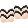 Healifty Inserti Reggiseno Sportivi 8 Pezzi in Chinlon Lavabili E Riutilizzabili Imbottiture Rimovibili Per Reggiseni Migliorano Forma Seno E Comfort in Ogni Situazione