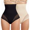 Yutdeng Pancera Contenitiva Donna Dimagranti Mutande Guaina Donna Pancia Piatta Vita Alta Intimo Culotte Modellante Senza Cuciture Slip Shapewear Panciera Post Parto