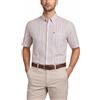 ASCOT SPORT Camicia da Uomo a Maniche Corte in Cotone e Lino 15164