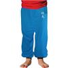 TAO MARTIAL Pantaloni Kung Fu da bambino stile Tai Chi e Wing Chun Kimono leggeri e larghi, Blu Kung Fu, 12 anni