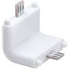Paulmann Pauleen Connector Paulmann 99967 mobili Clever Connect connettore a Parete Border 12V Lampada per armadi Bianco Opaco plastica, Chrome Matt