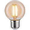 Paulmann 28985 Lampadina LED a filamento Globe 230V G60 E27 7W 230V 780lm 60mm dorato vetro 2700K - bianco caldo