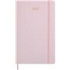 Moleskine Agenda Settimanale 2027, Precious and Ethical Planner 12 Mesi Con Spazio Per Note, Copertina Morbida Vegana e Confezione Regalo, Formato Large 13x21 cm, Colore Rosa Ciliegio