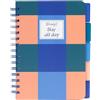 Mr. Wonderful Quaderno A5 con Divisori After Class Slay All Day - 160 Pagine a Quadretti con 5 Linguette