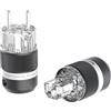 Monosaudio Spina Schuko HiFi e connettore IEC C15 E101R/F101R