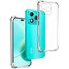 REY Cover in Gel TPU Anti-Shock per Honor 400 Lite, Morbido Silicone Custodie Protettivo Case, Anti-Scratch, Protettiva Sottile Back Cover