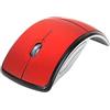 Generic Mouses wireless USB: Mouses wireless da viaggio, Mouses pieghevole di lusso | Mouses per notebook wireless ergonomico 2.4G, Mouses per PC plug and play, portata di 15 m, con sensore ottico da 1600 DPI