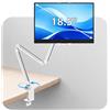 Urmust Supporto portatile per monitor da 15,6 pollici, supporto per iPad per scrivania, supporto portatile per monitor fino a 18,5 pollici, supporto regolabile per tablet da tavolo, supporto per iPad