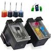 OWETOWN Cartucce d'inchiostro ricaricate 301 XL for stampante HP 301 301XL Cartuccia d'inchiostro for stampante HP301 En-vy 5530 Des-kjet 2050 2540 2510 1000 1050(1SET with ink)