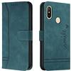 Bravoday Cover per Xiaomi Redmi 6Pro / Xiaomi A2 Lite, Flip Custodia in Pelle PU Portafoglio Custodia per Xiaomi Redmi 6Pro / Xiaomi A2 Lite, con Slot per Schede, Verde