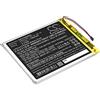 TECHTEK batterie compatibile con [Pocketbook] 615, 626, 626 Plus, 627, 630 Fashion, 632, 632 Plus, Touch Lux 3 sostituisce 306070PL, per 4G-15, per 4K-19 FBA