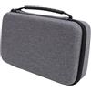 Gedourain Mini M4 Custodia Rigida da Trasporto Custodia Protettiva Portatile per Mini PC, da Viaggio in Nylon EVA Grigio per Caricabatterie e Accessori, Ideale per Viaggiare o Riporre